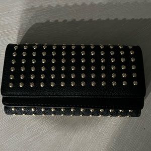Studded Tri-Fold Wallet